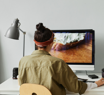 Markenimage — Fotograf bei der Arbeit